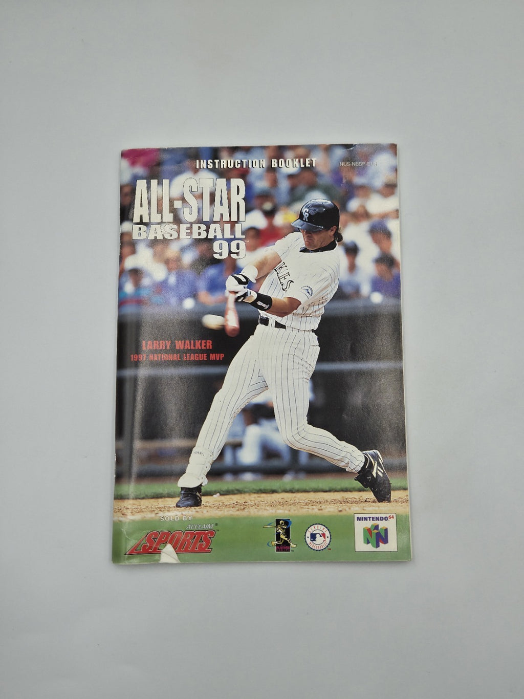 N64 Nintendo 64 Spiel All-Star Baseball 99 mit OVP und Anleitung EUR
