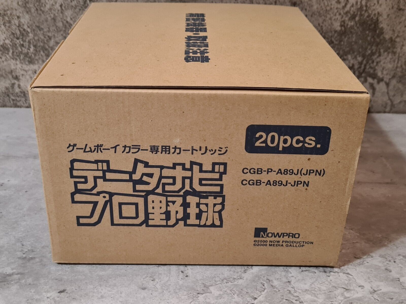 Game Boy Color Date Navi Pro Baseball New Old Stock Japan Shipping Box 20pcs. - T-Retro-Games 