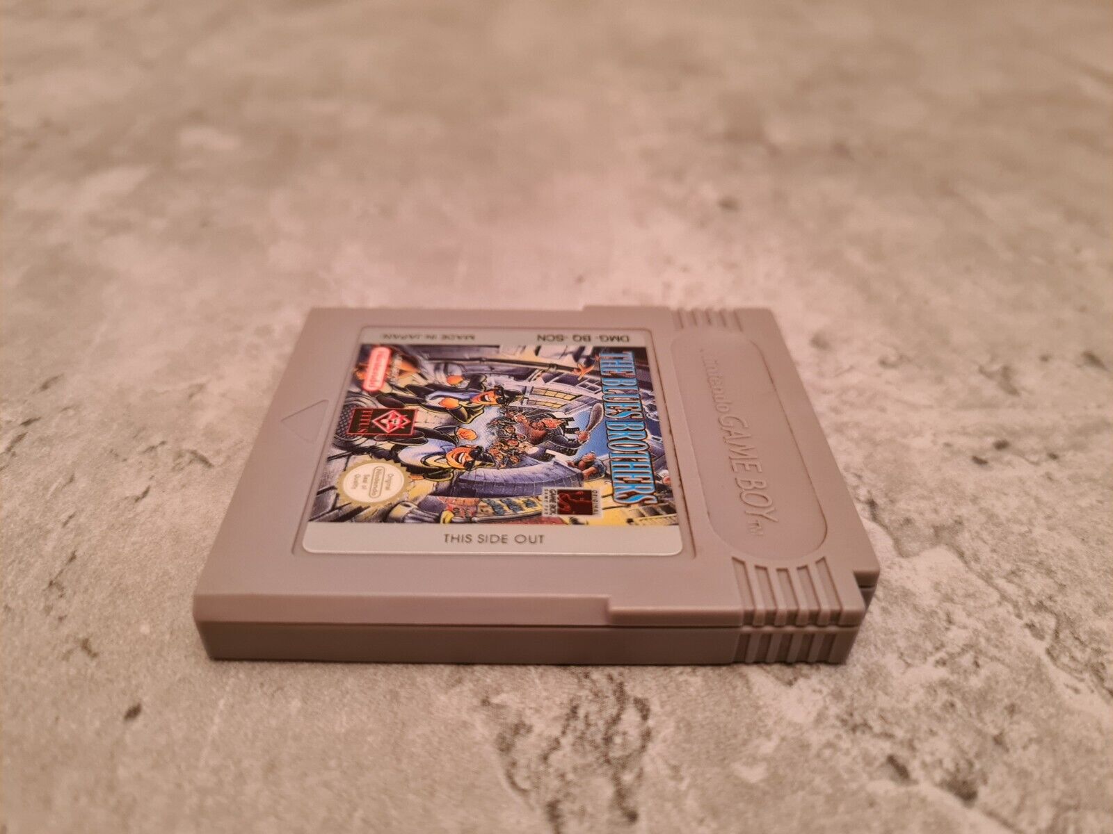 Nintendo Gameboy Classic Spiel The Blues Brothers Modul SCN - T-Retro-Games 