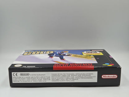SNES Super Nintendo Winter Gold New Old Stock Neu unbenutzt