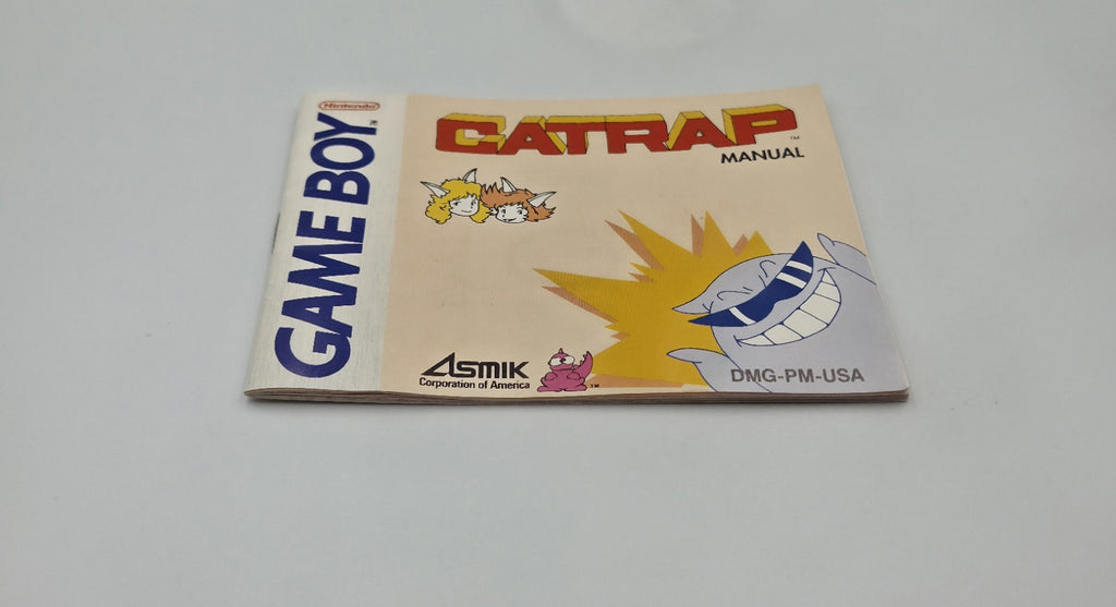 Nintendo Game Boy Classic Spiel Catrap mit OVP und Anleitung USA