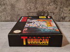 SNES Super Nintendo Super Turrican mit OVP und Anleitung UKV - T-Retro-Games 