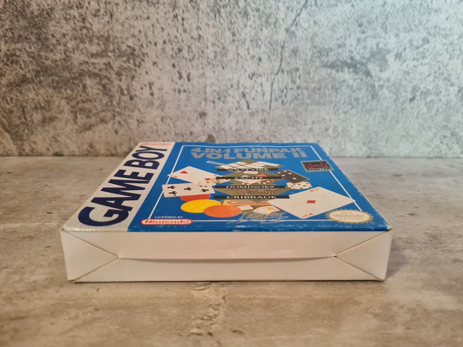 Nintendo Game Boy Classic 4-in-1 Fun Pak Volume II mit OVP und Anleitung USA - T-Retro-Games 