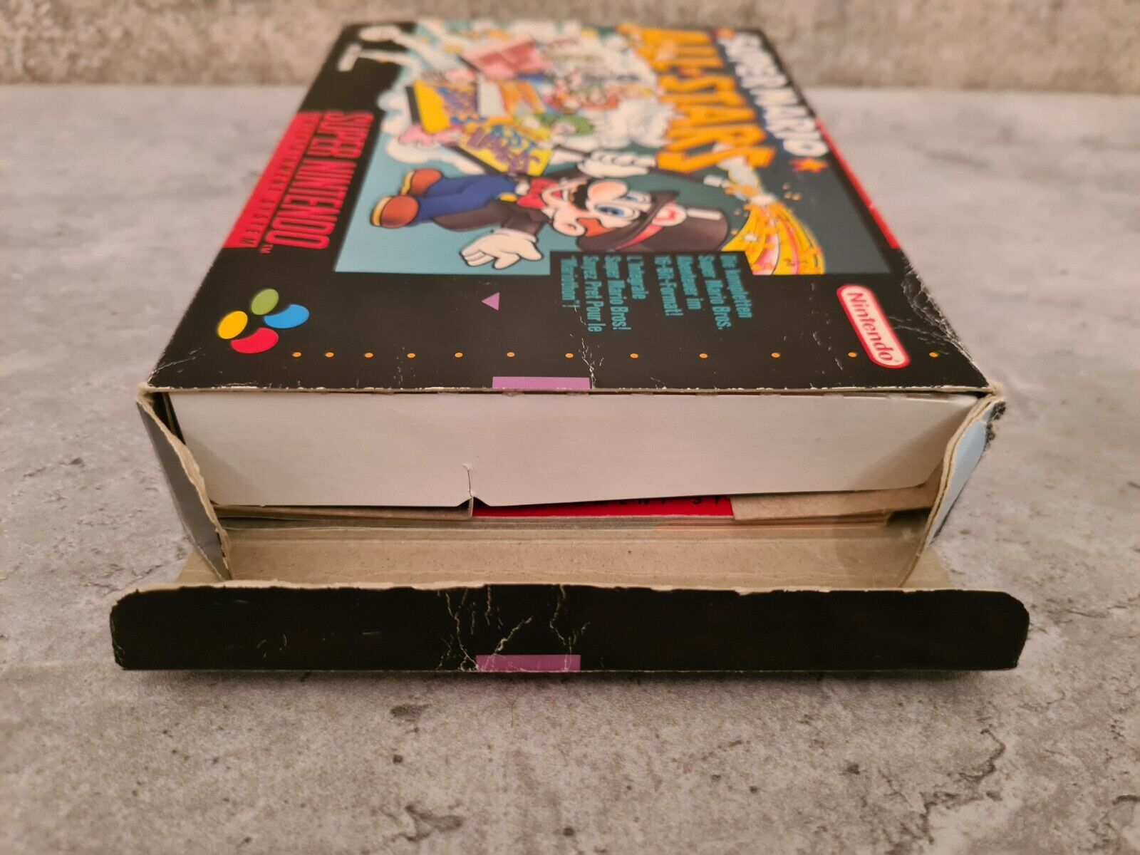 SNES Super Nintendo Super Mario Allstars mit OVP und Anleitung FRG - T-Retro-Games 