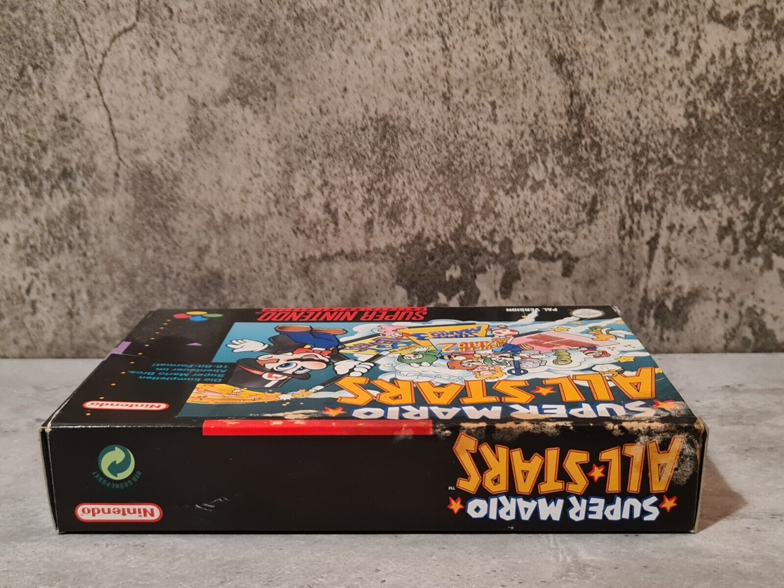 SNES Super Nintendo Super Mario Allstars mit OVP und Anleitung NOE - T-Retro-Games 