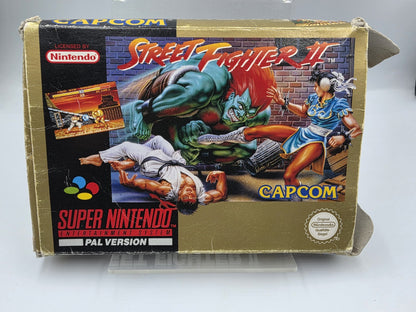 SNES Super Nintendo Street Fighter II mit OVP und Anleitung NOE
