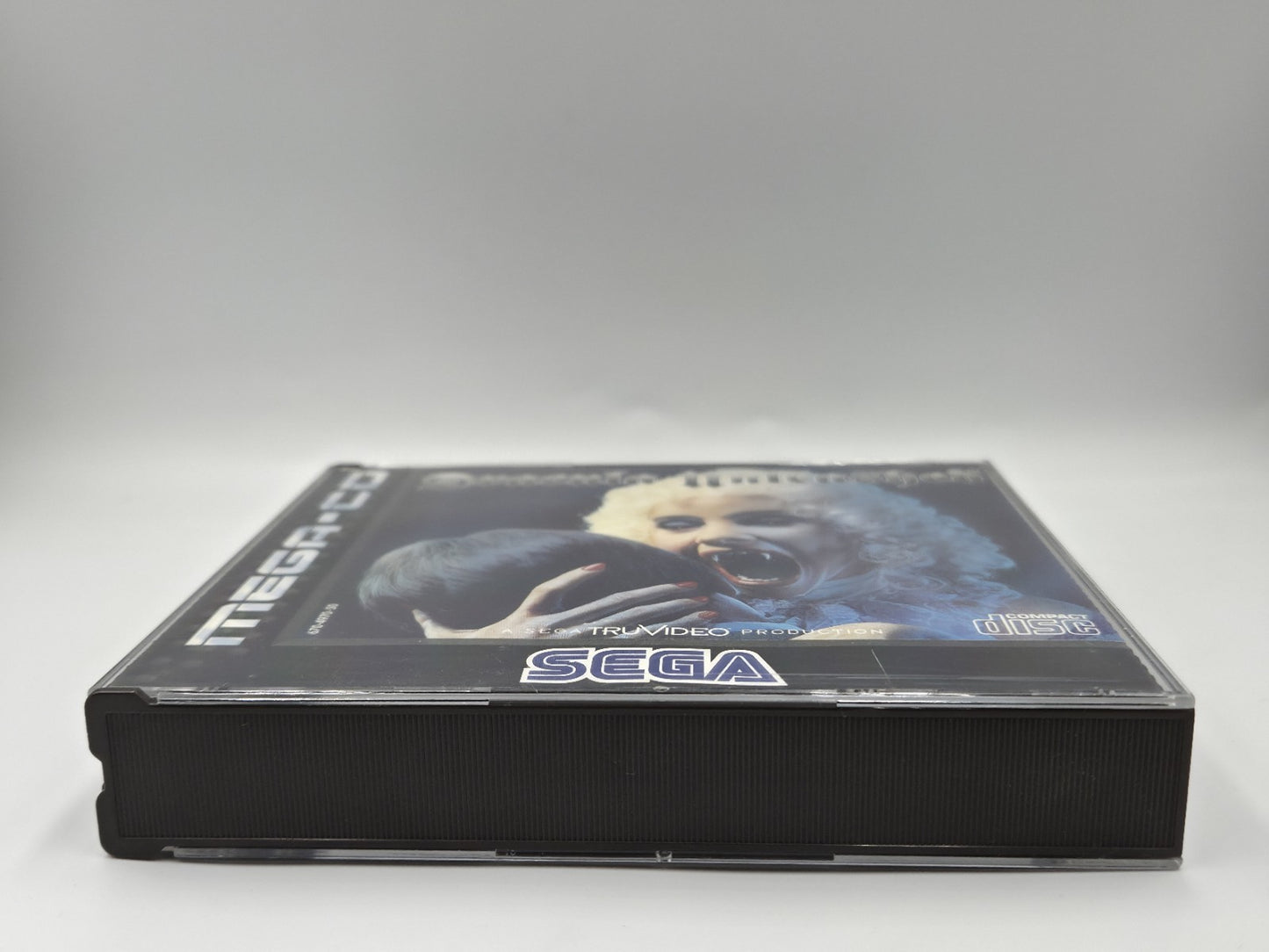 Sega Mega-CD Spiel Dracula Unleashed mit OVP+Anleitung Multi Language 2 Discs