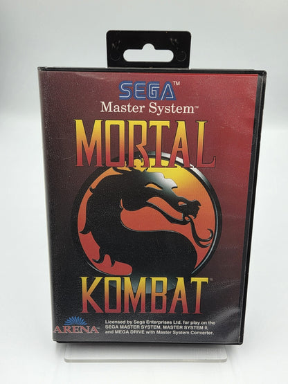 Sega Master System Mortal Kombat mit OVP und Anleitung Multilingual 