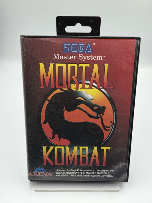 Sega Master System Mortal Kombat mit OVP und Anleitung Multilingual 