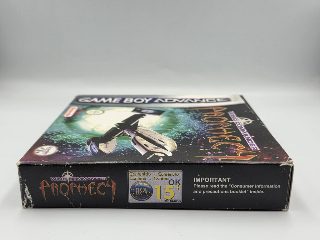 Nintendo Game Boy Advance Wing Commander Prophecy mit OVP und Anleitung UKV