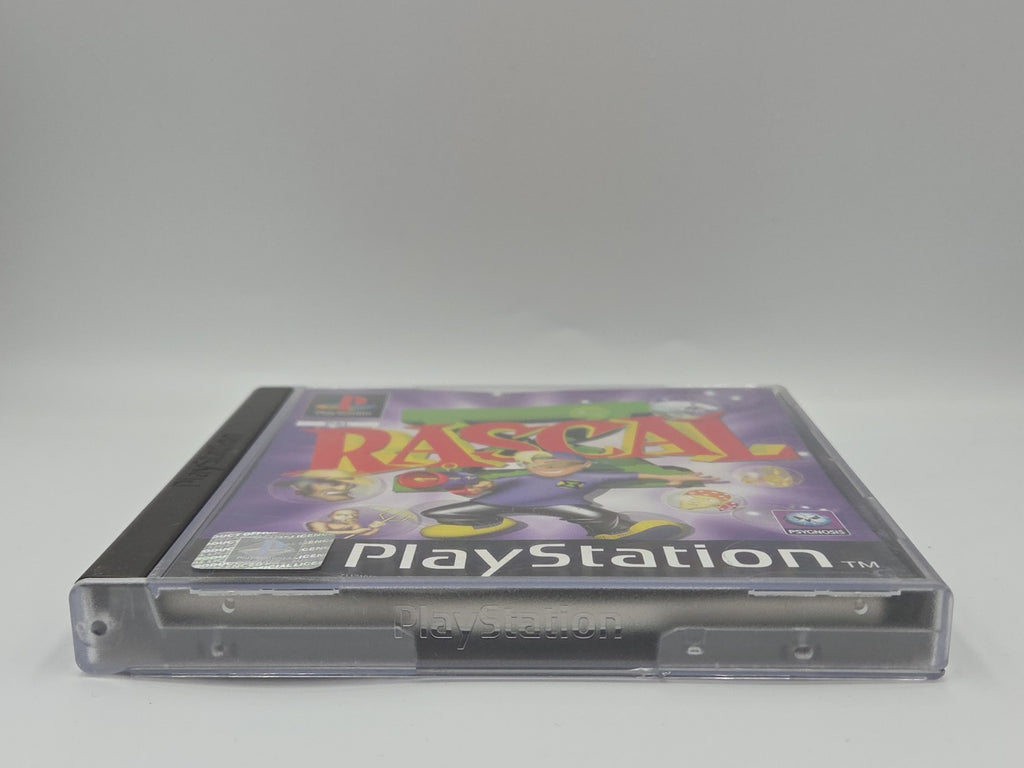 PS1 Playstation 1 Spiel Rascal mit OVP und Anleitung Multilingual