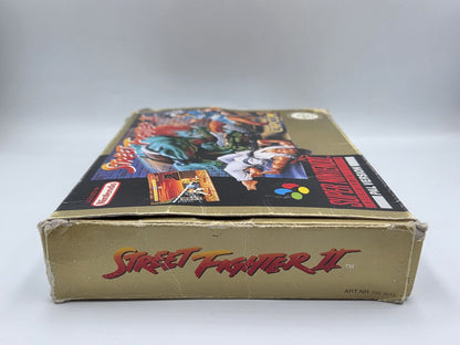 SNES Super Nintendo Street Fighter II mit OVP und Anleitung NOE