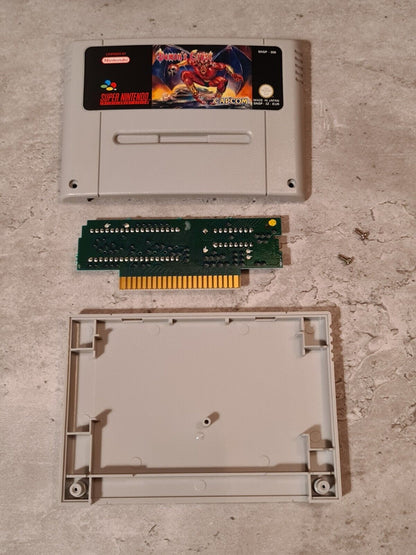 SNES Super Nintendo Demon's Crest mit OVP und Anleitung EUR - T-Retro-Games 
