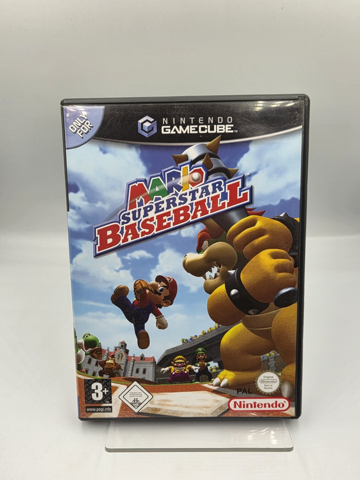 Nintendo GameCube Mario Superstar Baseball mit OVP und Anleitung NOE