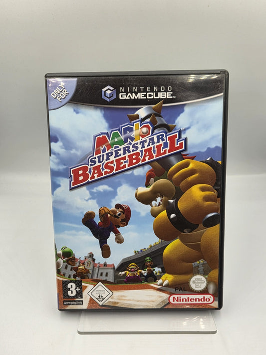 Nintendo GameCube Mario Superstar Baseball mit OVP und Anleitung NOE