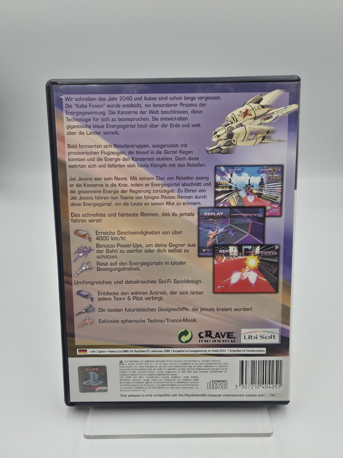 PS2 Playstation 2  Jet Ion GP mit OVP und Anleitung Deutsch 