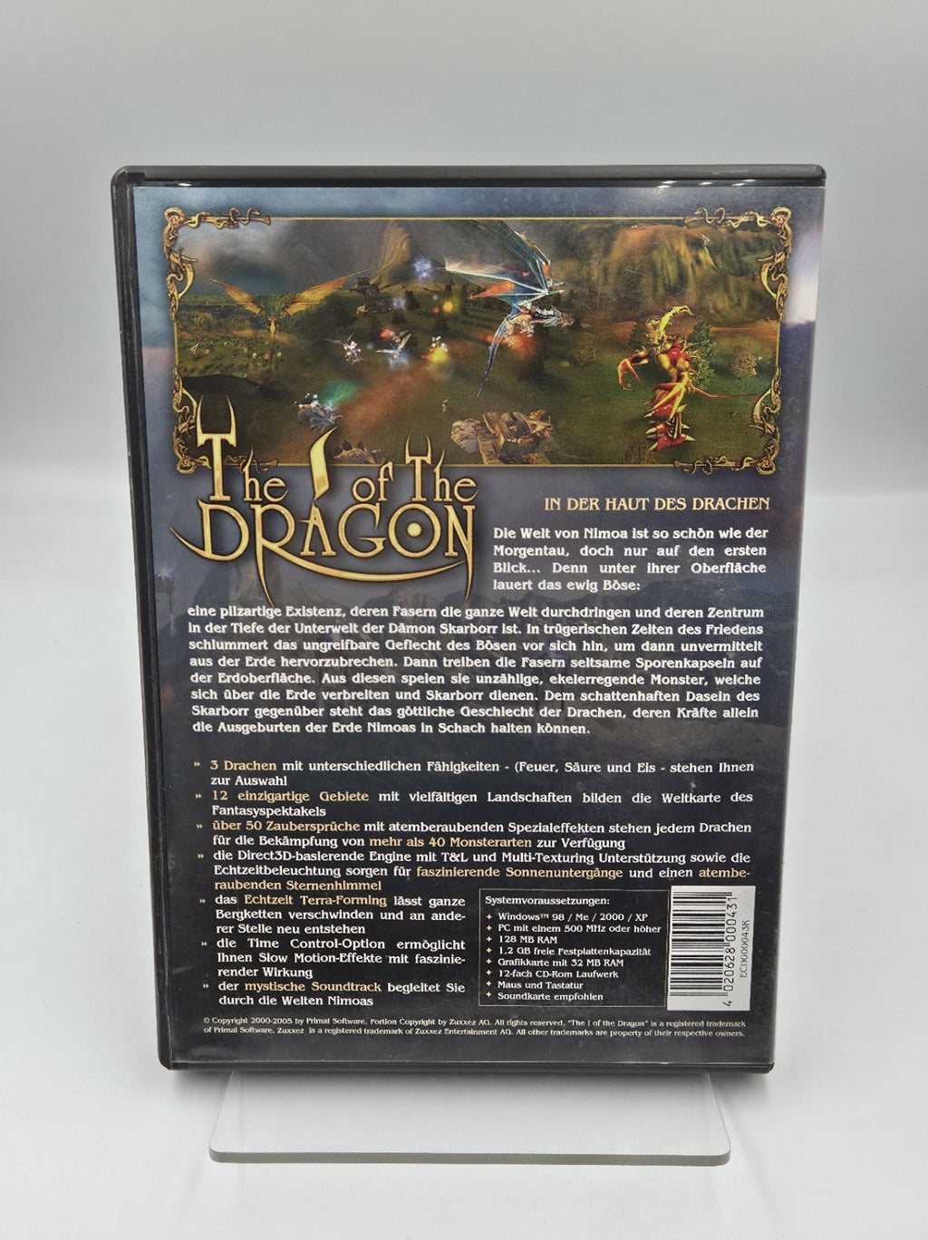 PC-CD Rom Spiel The I of The Dragon mit OVP und Anleitung 