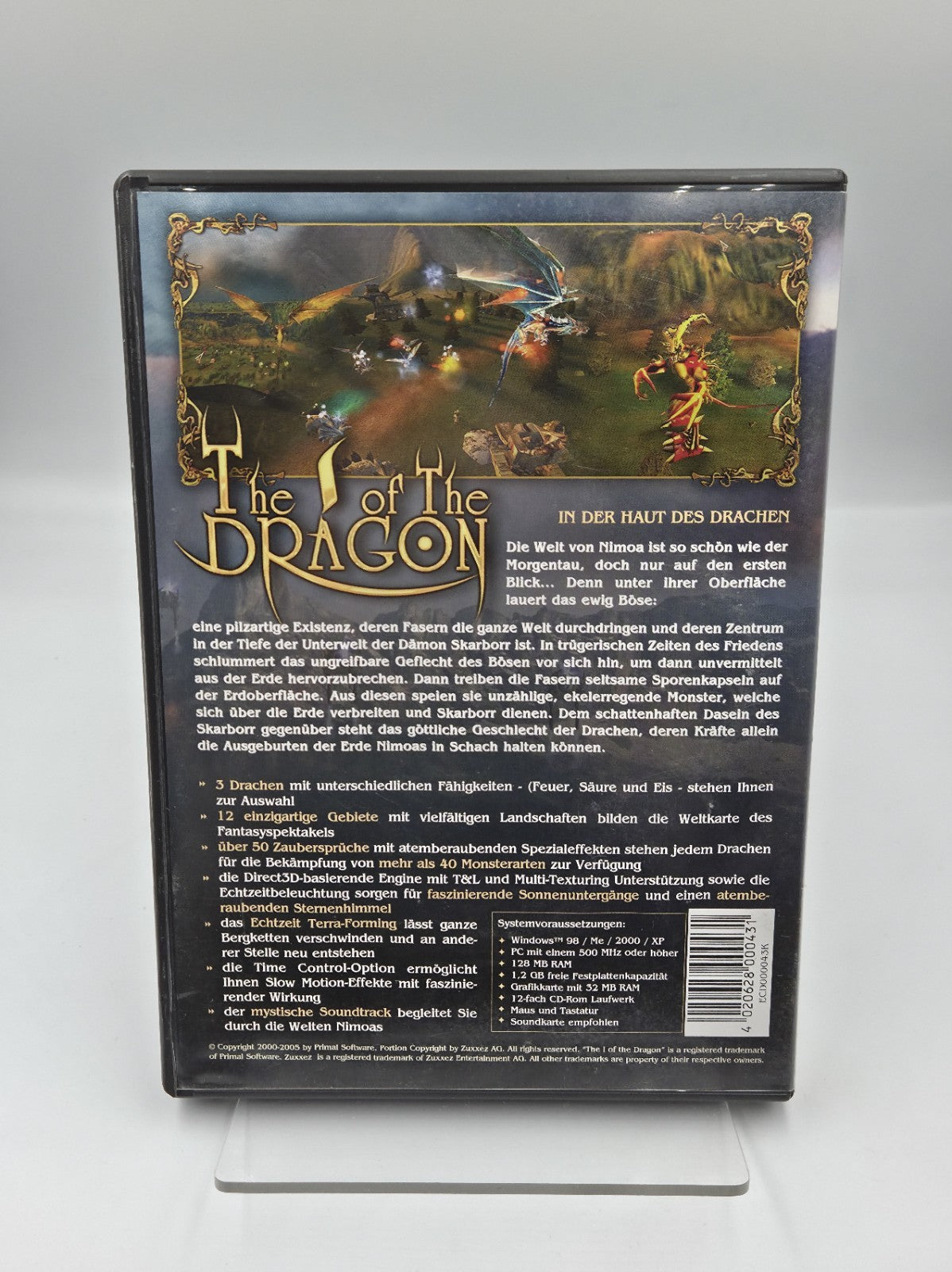 PC-CD Rom Spiel The I of The Dragon mit OVP und Anleitung 