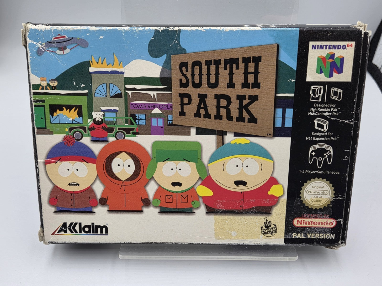 N64 Nintendo 64 South Park mit OVP und Anleitung FAH