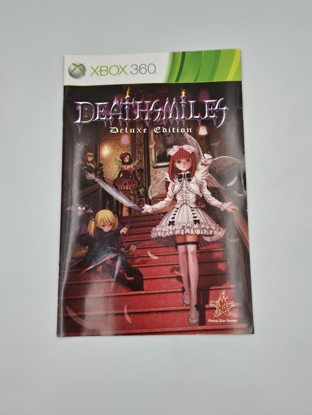 XBOX360 Spiel Deathsmiles Deluxe Edition mit OVP und Anleitung Deutsch 3 Discs
