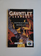 N64 Nintendo 64 Gauntlet Legends Spielanleitung Instruction Booklet EUU