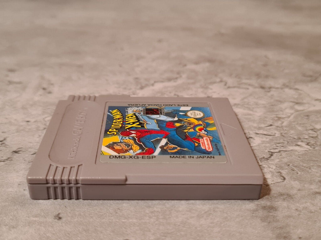 Nintendo Game Boy Classic Spiel Spider-Man X-Men Modul ESP - T-Retro-Games 