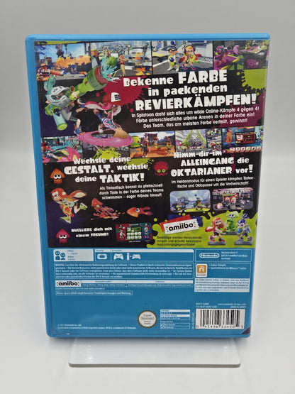 Nintendo Wii U Spiel Splatoon OVP