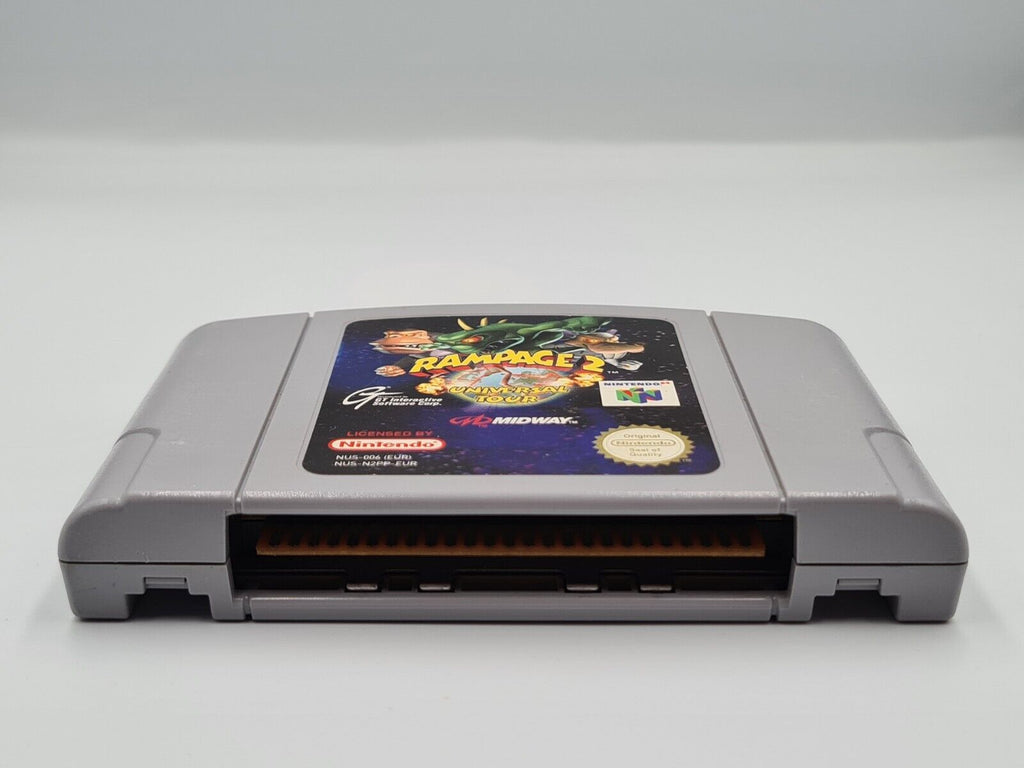 N64 Nintendo 64 Rampage 2 Universal Tour Modul EUR - T-Retro-Games 