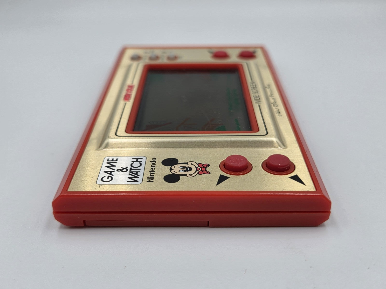 Nintendo Game & Watch Mickey Mouse Konsole Console 1981 Wide Screen