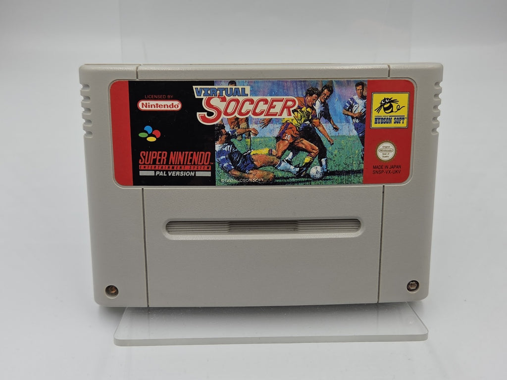 SNES Super Nintendo Virtual Soccer Modul UKV