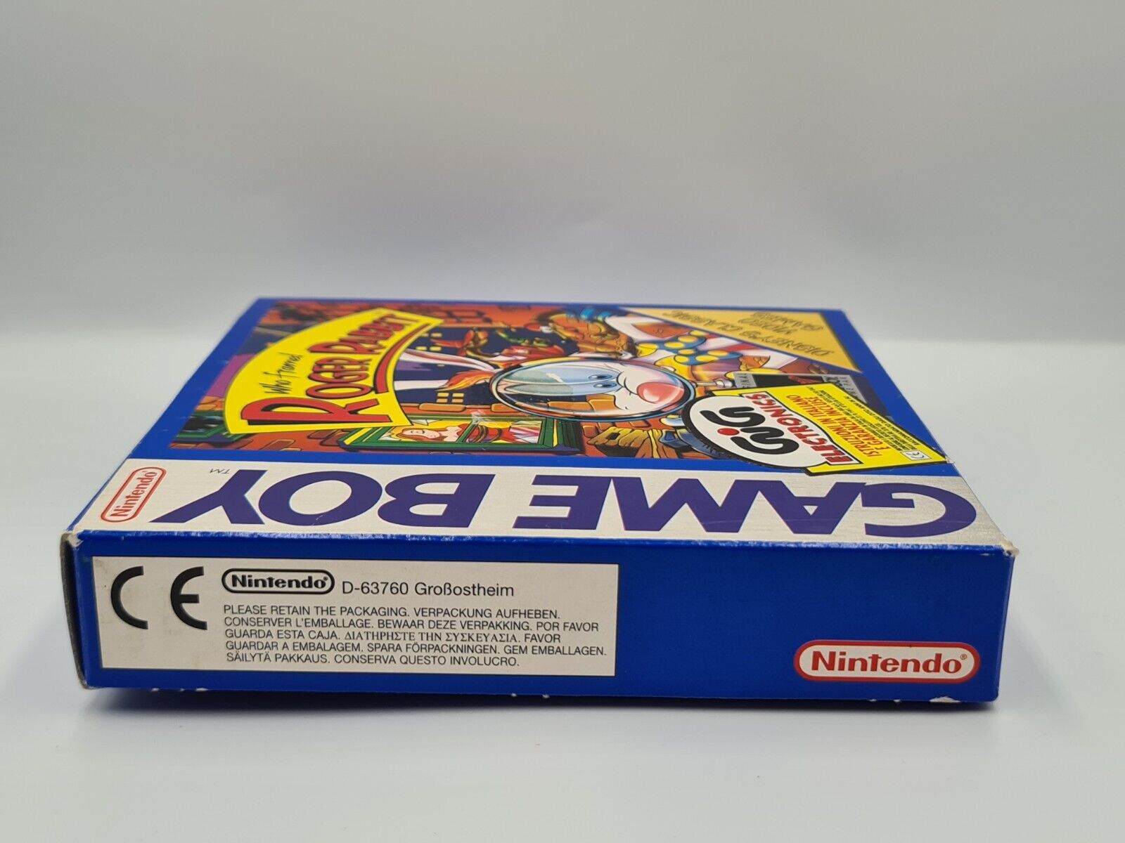 Nintendo Game Boy Classic Who Framed Roger Rabbit mit OVP und Anleitung ENGL - T-Retro-Games 