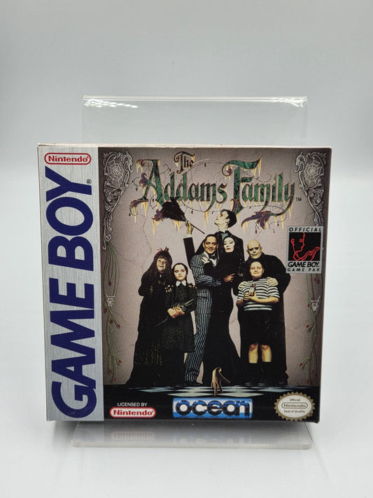 Nintendo Game Boy Classic Spiel The Addams Family mit OVP und Anleitung USA