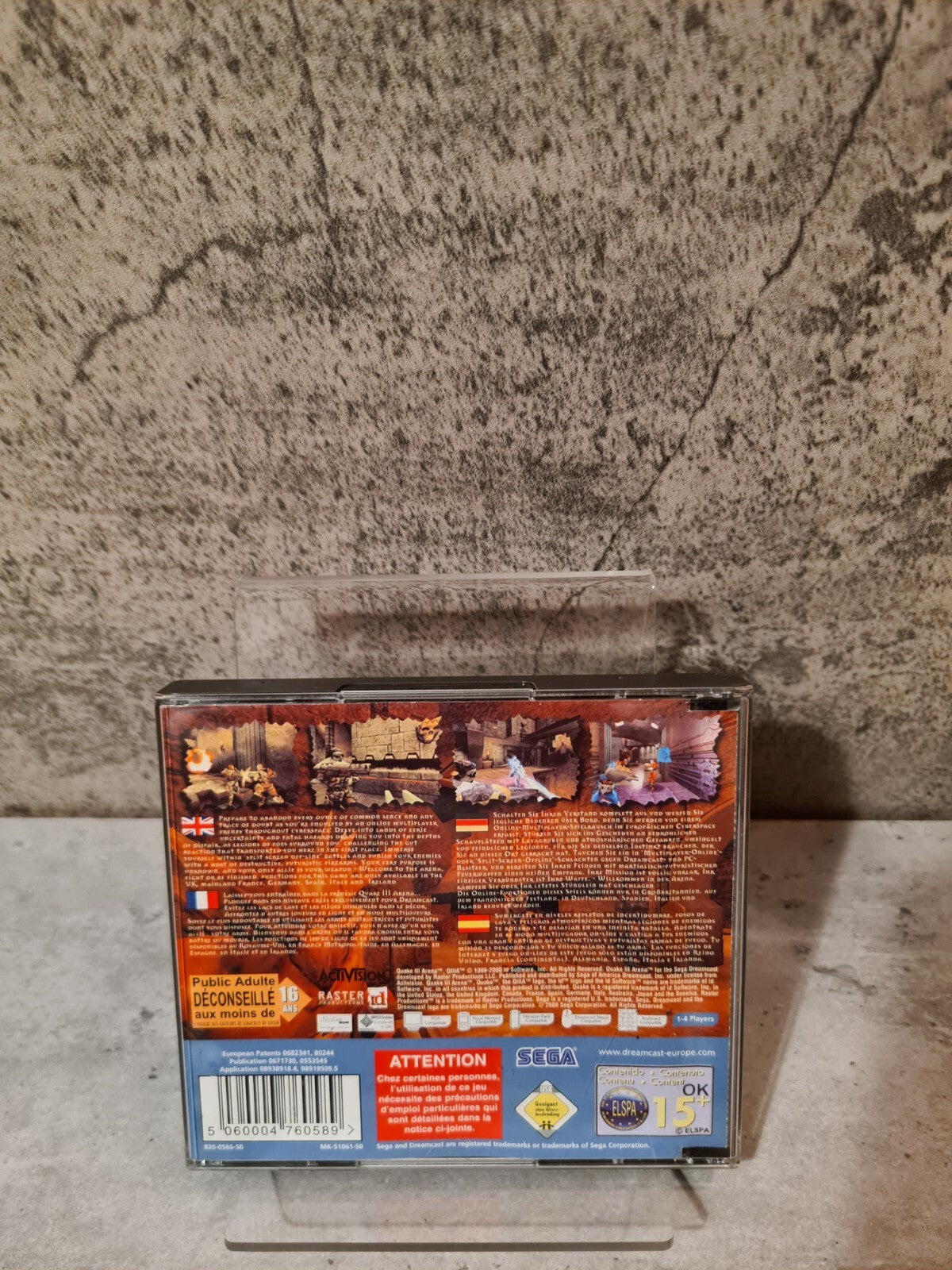 Sega Dreamcast Quake III Arena mit OVP und Anleitung Multi Language 