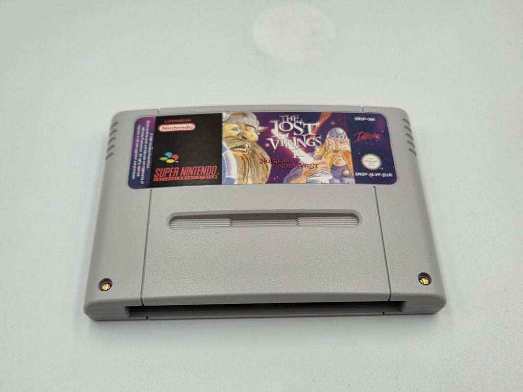 SNES Super Nintendo The Lost Vikings II mit OVP und Anleitung EUR