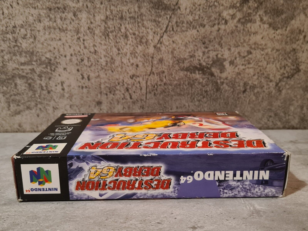 N64 Nintendo 64 Destruction Derby 64 mit OVP und Anleitung EUR - T-Retro-Games 