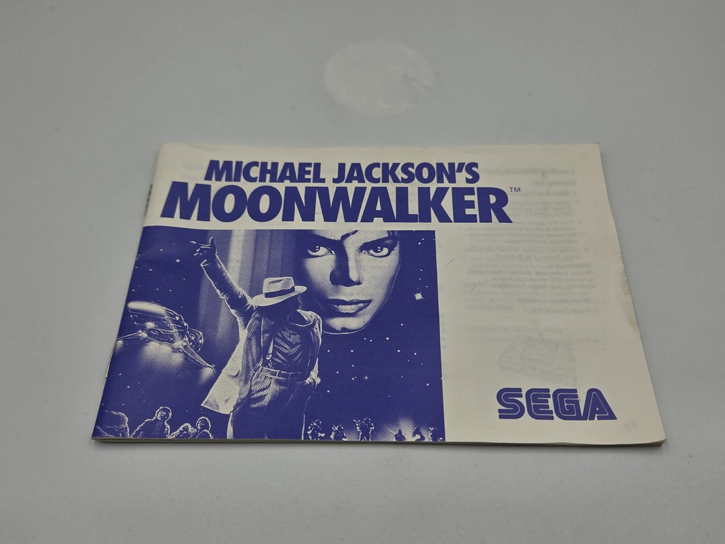 Sega Master System Michael Jackson's Moonwalker mit OVP und Anleitung 