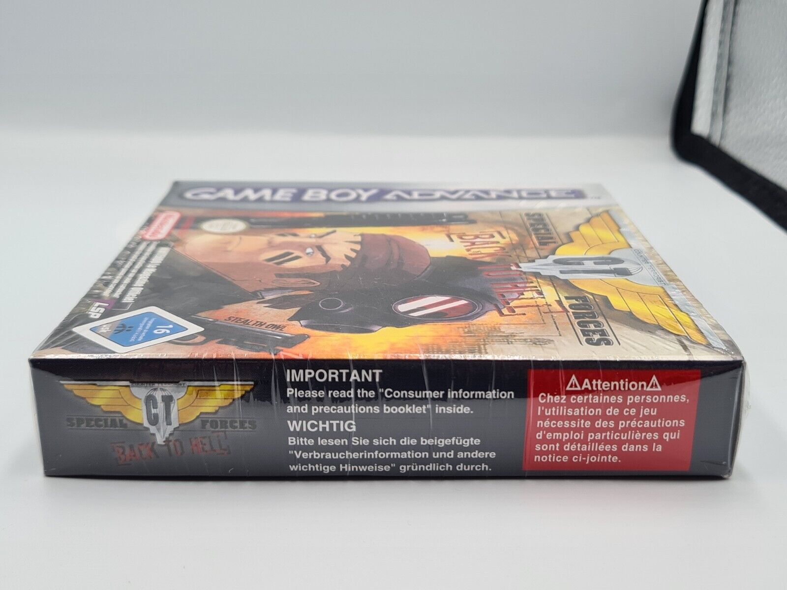 Nintendo Game Boy Advance CT Special Forces Back To Hell EUR Sealed Neu New - T-Retro-Games 