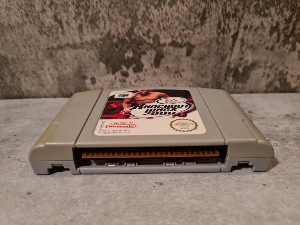 N64 Nintendo 64 Knockout Kings 2000 EUR Modul - T-Retro-Games 
