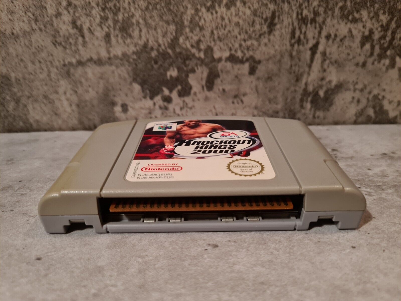 N64 Nintendo 64 Knockout Kings 2000 EUR Modul - T-Retro-Games 