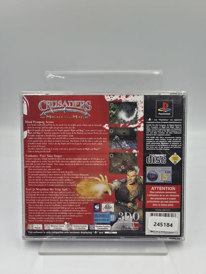 PS1 Playstation 1 Crusaders of Might and Magic Sealed Neu New Multi Language 
