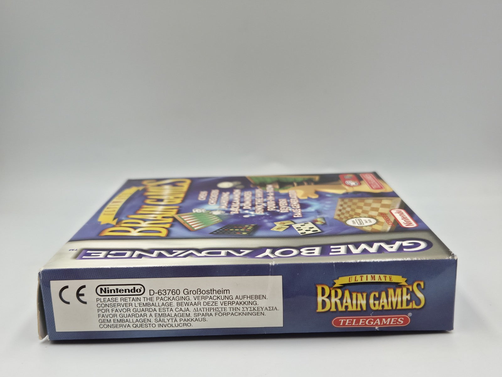 Nintendo Game Boy Advance Spiel Ultimate Brain Games mit OVP und Anleitung UKV