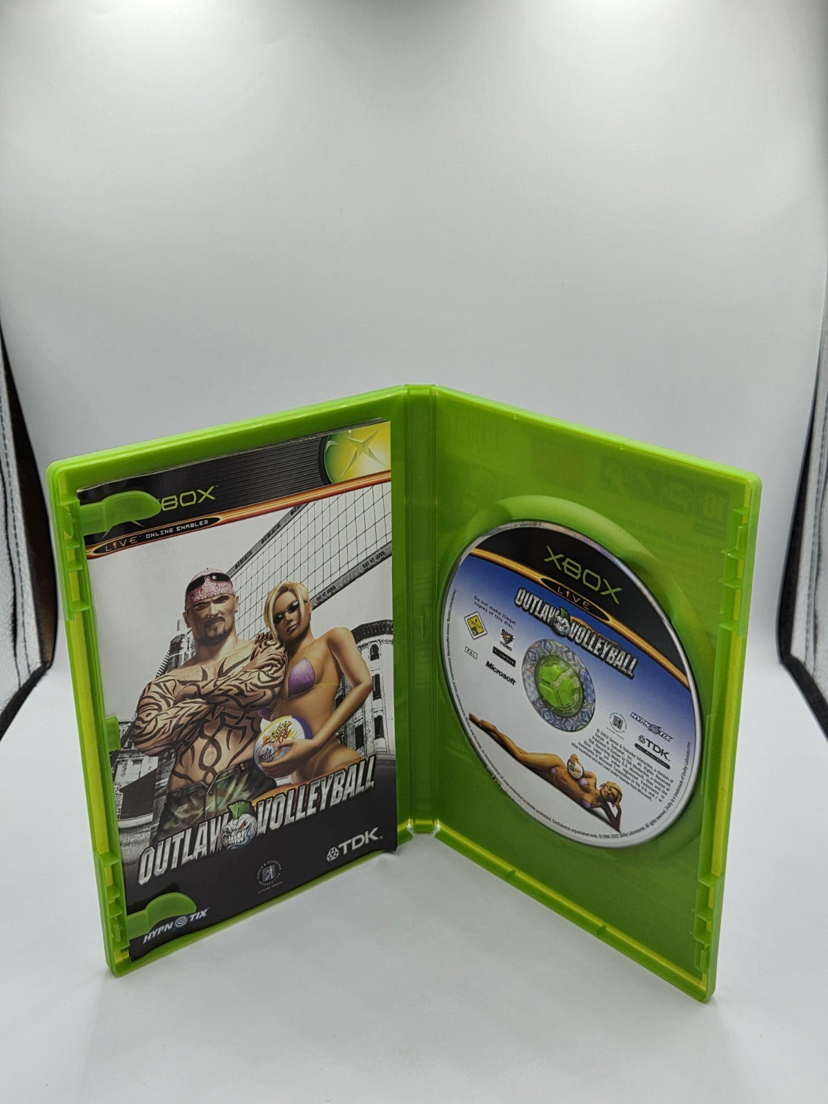 XBOX Spiel Outlaw Volleyball mit OVP und Anleitung Multilingual 