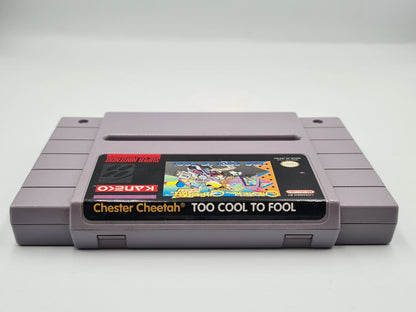 SNES Super Nintendo Chester Cheetah To Cool To Fool mit OVP +Anleitung NTSC USA - T-Retro-Games 