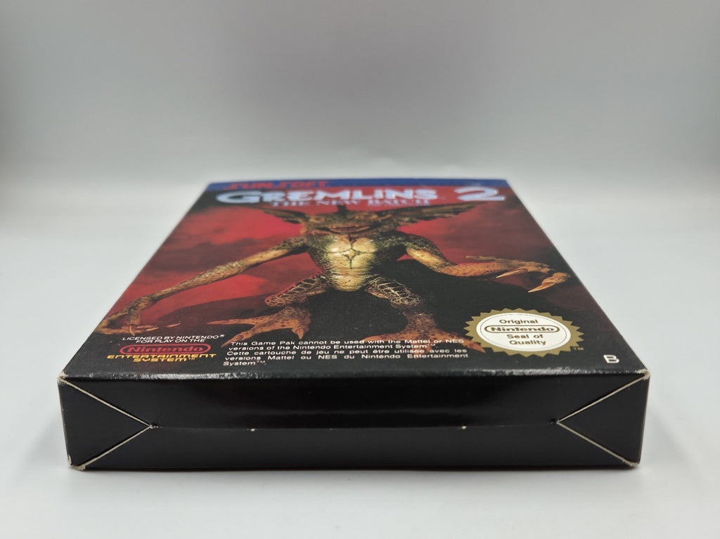 NES Gremlins 2 The New Batch The Video Game mit OVP und Anleitung FRA