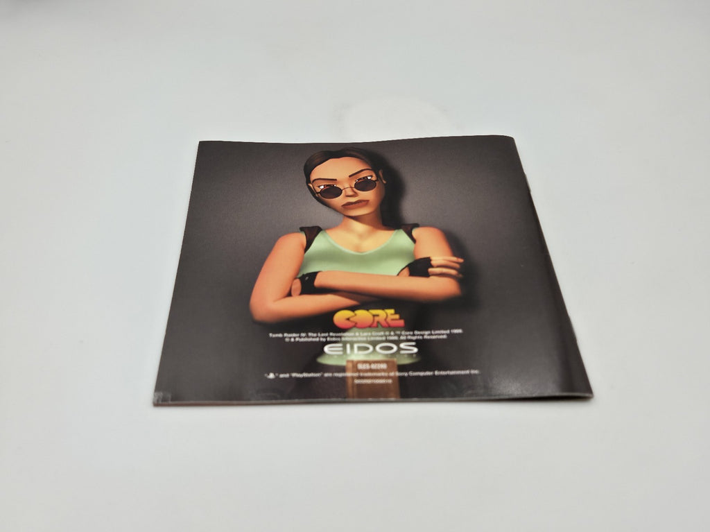 PS1 Playstation 1 Spiel Tomb Raider IV The Last Revelation mit OVP + Anleitung 