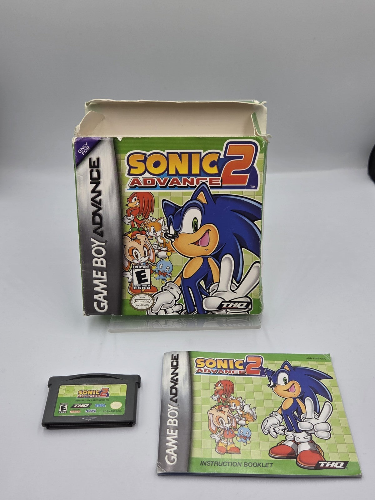 Nintendo Game Boy Advance Sonic Advance 2 mit OVP und Anleitung USA