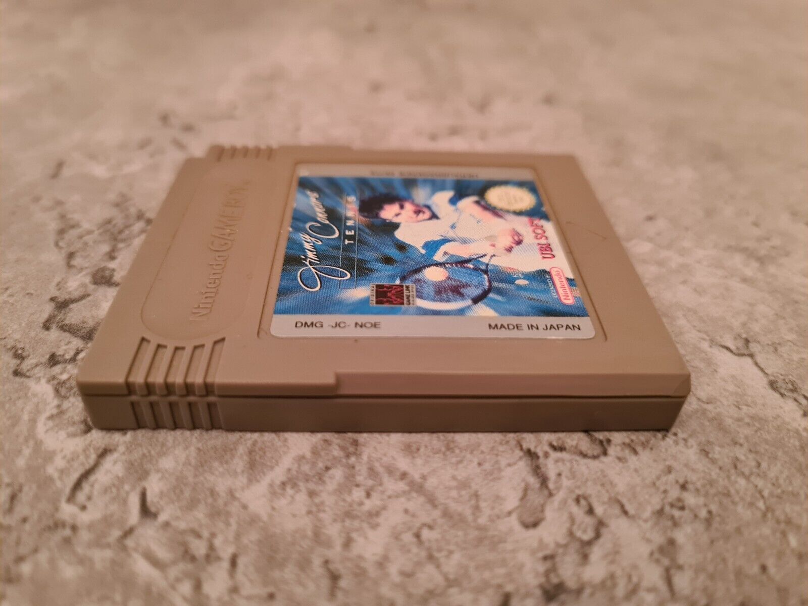 Nintendo Gameboy Classic Spiel Jimmy Connors Tennis Modul NOE - T-Retro-Games 
