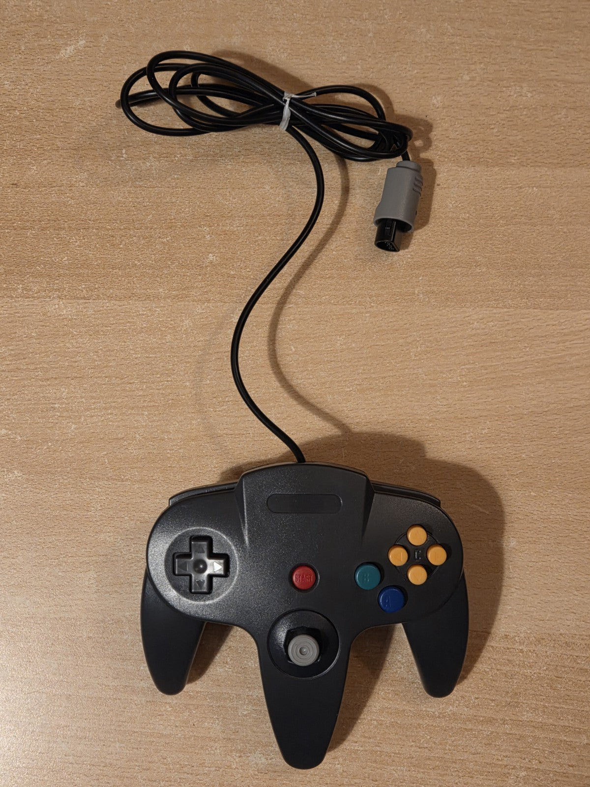 Nintendo 64 N64 Controller Schwarz Black