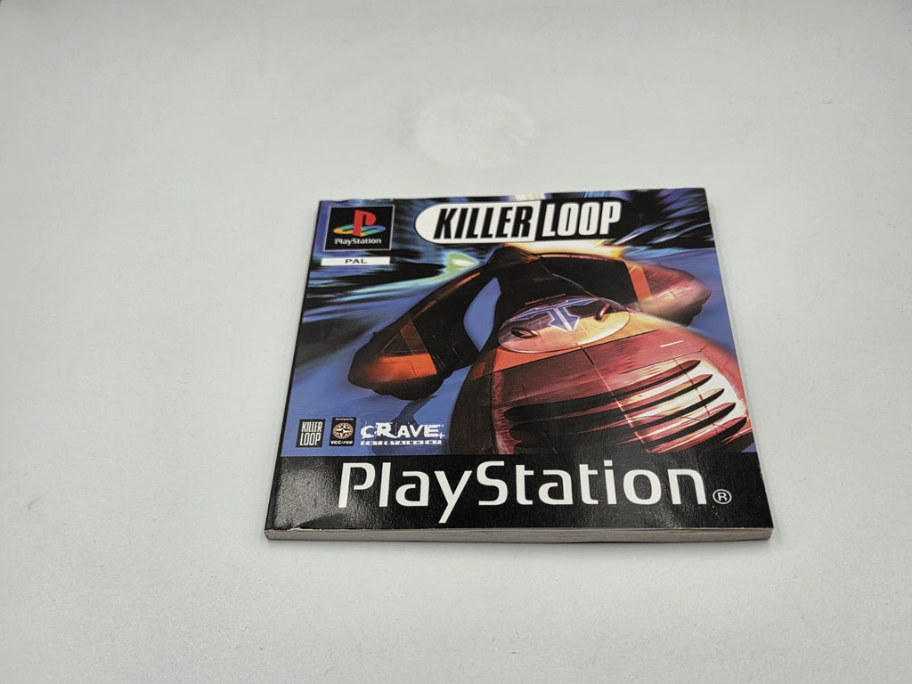 PS1 Playstation 1 Killer Loop mit OVP und Anleitung Multilingual