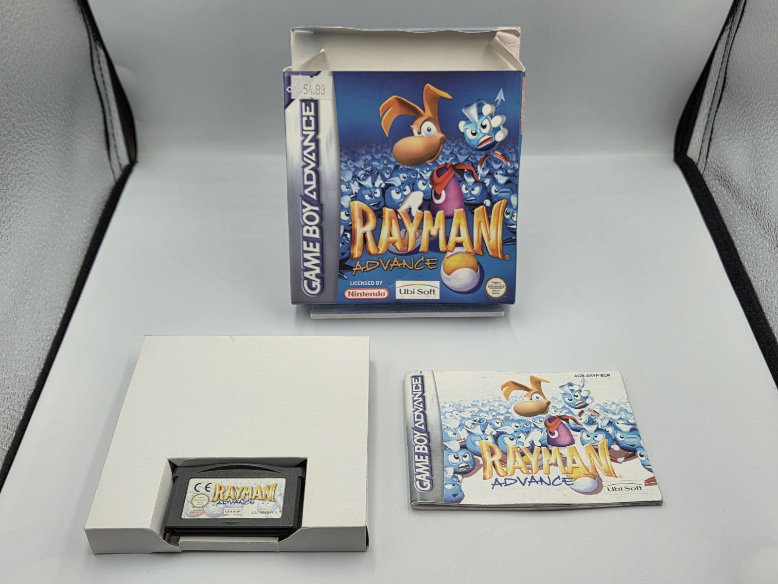 Nintendo Game Boy Advance Rayman Advance mit OVP und Anleitung EUR